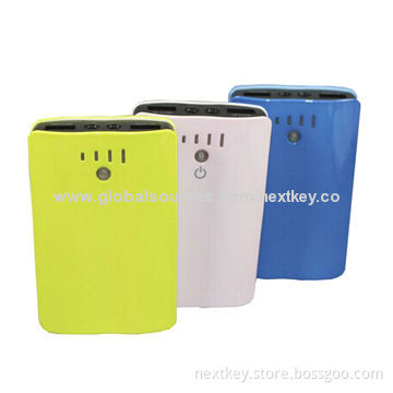 USB Mobile Power Banks with 4,400/5,200mAh Capacity, 5V/1,000mA Output